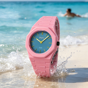 Reloj de Pulsera Deportivo Octagonal de Plástico ABS con Logotipo Personalizado, Movimiento Japonés 2035, Resistente al Agua 10 ATM, 40 mm, para Hombre y Mujer - Product Image 2