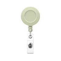 Porte-badge en ABS coloré avec clip, design opaque pour porte-carte d'identité, 17 couleurs disponibles, modèle M107