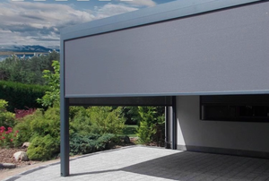 Pergola motorisée avec écran zippé intégré <span class=keywords><strong>pour</strong></span> patio, jardin, véranda, pavillon, stores enrouleurs automatiques - Product Image 2