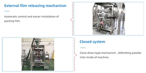 500g 1000g ठीक कस्टर्ड मेहंदी नाइजीरिया विरंजन पाउडर कार्यक्षेत्र पैकिंग मशीन - Product Image 4