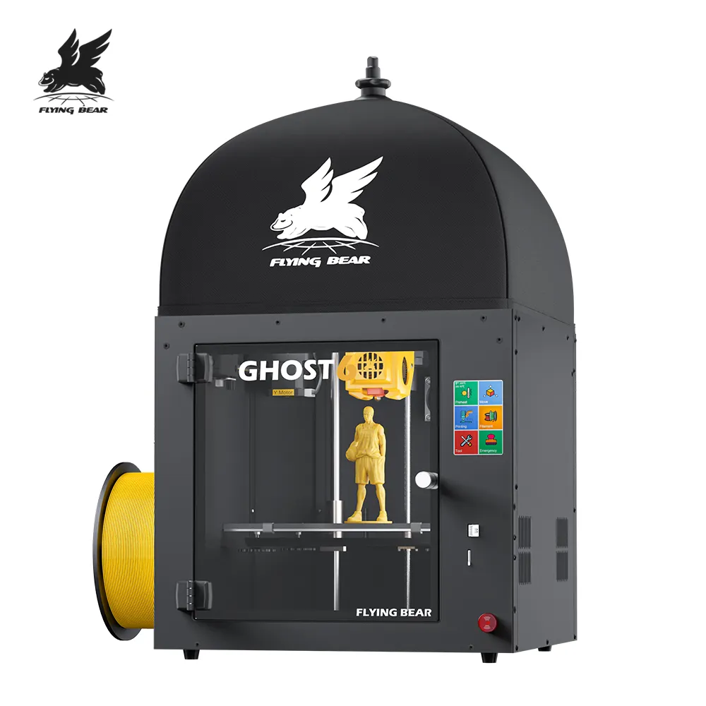 Flying Bear Ghost 6 Full Metal Frame High Precision 3D Printer Machine Wifi Connection Printer Part 32bit motherboard