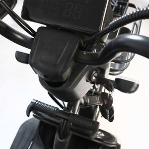 Tricycle à 3 roues à carrosserie ouverte, 60V 20Ah 500W, pour passagers, vélo à 3 roues pour adultes - Vente chaude - Product Image 4
