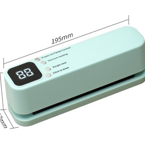 เครื่องซีลสูญญากาศอัตโนมัติขนาดเล็ก 3-in-1 พร้อมที่ตัด ดีไซน์กะทัดรัด ระบบดูดอากาศทรงพลัง สำหรับใช้ในครัวเรือน ขายส่ง - Product Image 4