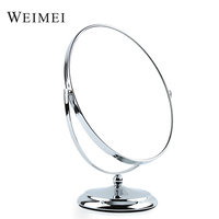 Instock rotatif en gros de luxe métal matériel affichage noir boucle d'oreille maquillage emballage bijoux miroir