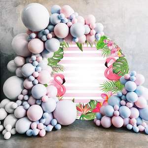 <span class=keywords><strong>Flamingo</strong></span> Runde Hintergrund Abdeckungen Pflanzen Blumen Fotografie Hintergrund Baby party Neugeborene Willkommen Bday Party <span class=keywords><strong>Photo</strong></span> <span class=keywords><strong>Booth</strong></span> Prop - Product Image 3