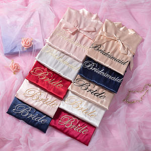 Cárdigan informal para mujer, albornoz, <span class=keywords><strong>bata</strong></span> <span class=keywords><strong>de</strong></span> novia, vestido <span class=keywords><strong>de</strong></span> mañana, maquillaje <span class=keywords><strong>de</strong></span> boda, grupo <span class=keywords><strong>de</strong></span> <span class=keywords><strong>dama</strong></span> <span class=keywords><strong>de</strong></span> honor, Kimono, camisón, tela <span class=keywords><strong>de</strong></span> encaje - Product Image 3