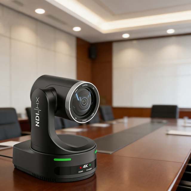 4K 60P HD PTZ Camera MC1, Live Streaming & Conference Use, AI Tracking, Face Recognition Tracking Algorithm, Gesture Recognition