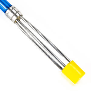 Fourchette de pêche barbelée à 5 dents en acier inoxydable Fourchette en acier portable en alliage d'aluminium à 3 sections Pêche ponctuelle en <span class=keywords><strong>gros</strong></span> - Product Image 4