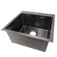 Évier de cuisine Fabrication fiable Grande capacité de production Fait à la main Premium Nano Surface mate anti-rayures