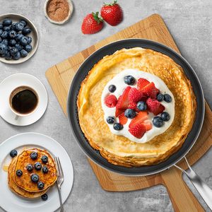 Sartén antiadherente de acero inoxidable de triple capa con diseño de panal, compatible con inducción, para <span class=keywords><strong>pizza</strong></span>, para cocina doméstica. - Product Image 6