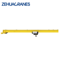 Pont roulant monopoutre européen intérieur sur mesure pour atelier, conception à faible hauteur de montage, hauteur de levage maximale, 10 tonnes, 5 tonnes