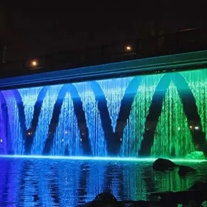 Buse de fontaine de rideau d'eau programmable extérieure graphique numérique avec électrovanne pour hôtels - Product Image 4