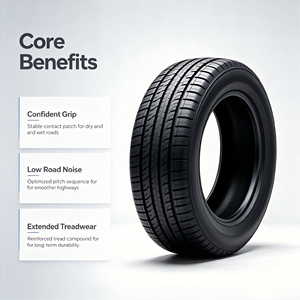 ยางรถยนต์ 215/70R15 98T ECORUN 101 แบบไม่มียางใน สำหรับรถยนต์นั่งส่วนบุคคลและรถ SUV - Product Image 4