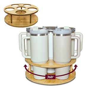Rotatable Stanley <b>Cup</b> <b>Holder</b> for Cabinet Organizer Water Bottle Organizer for Stanley 40/30/20/14 oz <b>Tumbler</b> with Handle - Product Image 1