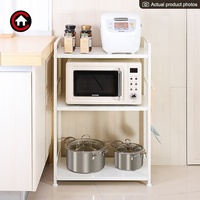 Étagère de rangement en métal à 3 niveaux, étagère de rangement à domicile et d'organisation, pour salle de bain, cuisine, salon