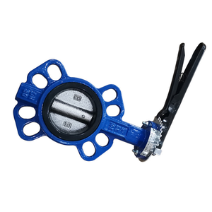 วาล์วผีเสื้อแบบแมนนวลสำหรับโรงงานแบทช์คอนกรีตสำหรับสื่อเกี่ยวกับน้ำน้ำมันก๊าซ - Product Image 5