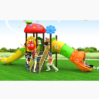 Parc d'attractions Terrain de jeux commercial pour enfants Équipement de terrain de jeu extérieur