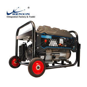 Generador de Gasolina Wenxin de 3/5/6/8kw, Portátil, de Marco Abierto, Monofásico/Trifásico, de Doble Propósito, con Arranque Eléctrico - Product Image 2