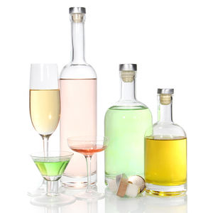 Botellas de Licor Exóticas de 750 ml, Botella Vacía para Whisky, Ginebra, Vodka - Product Image 1