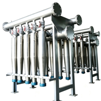 Séparateur vertical haute efficacité pour boues de pâte à faible consistance, broyeur de carton usagé à flux direct, nettoyeur solide-liquide anti-corrosion