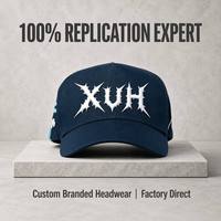 Gorra Trucker Azul Marino Estilo Y2K, Personalizable con Logotipo 3D, Gorra de Béisbol Gótica con Púas, Hip Hop, para Hombre y Mujer, MOQ 50, Muestra Rápida en 10 Días