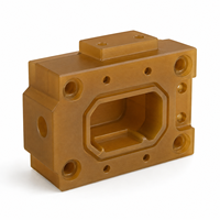 Boîtier de connecteur de capteur PEI usiné sur mesure par CNC pour instruments analytiques avec résistance à la chaleur