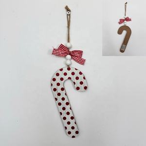 Ornements de Noël en forme de barres chocolatées faits à la main, pendentifs en bois imprimés UV, design rectangulaire, style vintage, écologiques - Product Image 3