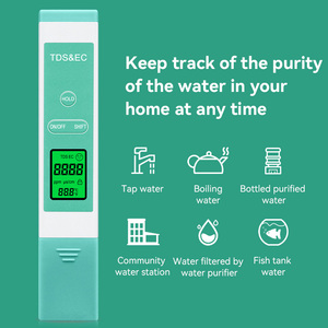 Mudah dioperasikan Digital 3 in 1 TDS/EC/pengukur suhu TDS dengan lampu latar sensor TDS penguji air untuk kekerasan air minum - Product Image 5