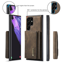 Étui portefeuille magnétique en cuir PU pour téléphone, avec porte-cartes, pour S25 S23 S22 Ultra, idéal pour les hommes d'affaires - Produit Dropshipping