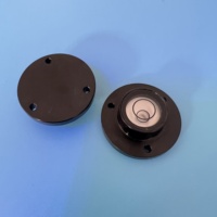Niveau à bulle REALMAX à petite bride, diamètre 25,5 mm, 28 mm, 35 mm, niveau à bulle circulaire, niveau à bulle rond