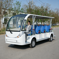 Bus de tourisme électrique de luxe 14 places, haute qualité, prix bas, pour hôtels, complexes hôteliers, parcs personnalisés et visites touristiques