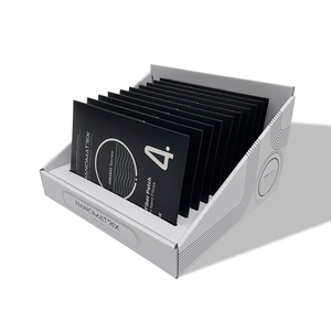 Présentoir de comptoir ondulé pliable personnalisé avec insertion inclinée pour vitrine unique d'article unique - Product Image 5