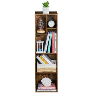 Bibliothèque en bois à 4 niveaux au design moderne et simple pour la chambre à coucher Bibliothèque Mobilier <span class=keywords><strong>Bibliotheque</strong></span> - Product Image 6