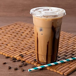 90mm de diamètre 16oz 500ml Plastique PET Vente en gros <span class=keywords><strong>Verre</strong></span> Jus jetable Tasse à <span class=keywords><strong>emporter</strong></span> avec couvercles - Product Image 3