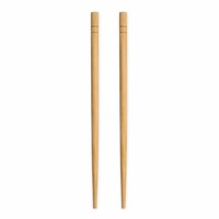Baguettes jetables en bambou écologiques pour fêtes de barbecue en plein air et jardins