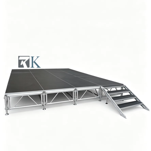 Mobile <b>Stage</b> Aluminum Alloy <b>Stage</b> for Weddings and Events Simple Mobile <b>Stage</b> for Exhibitions and Shows - Product Image 1