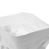 LT Impression personnalisée Refermable Maison Compostable PA Emballage Pet Treat Cat Food Huit Side Seal Zipper Aluminum Foil Flat Bottom Bag