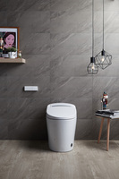 Toilette intelligente sanitaire pour salle de bains eau froide et chaude Bidet électrique intelligent Couvre-siège de toilette