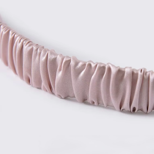Serre-tête pour femme 100% Soie de Mûrier Fait Main Durable Quatre Saisons Tendance Nœud Papillon Écologique Torsadé pour Cheveux – Vente en Gros - Product Image 2