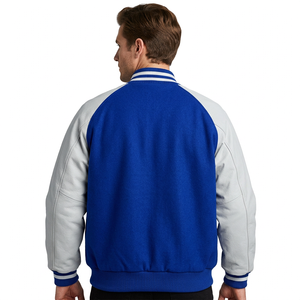 เสื้อแจ็คเก็ตบอมเบอร์ไนลอนลำลองสำหรับผู้ชายปักลาย Zeta Phi Beta Sorority สำหรับฤดูหนาว |   ZPB Soror ผ้าแคนวาสปักลาย คอตั้งด้านหน้า - Product Image 2