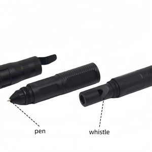 Penna Multiuso EDC con Torcia, Cacciavite e Fischietto, Strumento Portatile per Sopravvivenza, Campeggio ed Emergenze - Product Image 4
