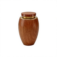 Urne funéraire en bois style européen/américain pour cendres humaines - Monument commémoratif