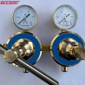 Two-Stage Two-Gas Argon Gas Pressure Regulator <b>Valve</b> YQJ-11 with Angle Structure for Better <b>Control</b> - Product Image 3