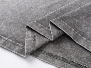 उच्च गुणवत्ता वाली क्रॉप्ड बॉक्सी टी शर्ट 100% कपास टी शर्ट स्टवेअर शैली की खाली कस्टम रेट्रो एसिड वॉश टी शर्ट पुरुषों के लिए - Product Image 4