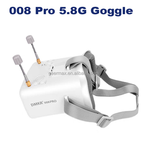 FPV Drone Goggle 5,8 GHz 40CH para DMKR 008 Pro 5,8G <span class=keywords><strong>DVR</strong></span> incorporado 3,7 V 2000mAh batería 4,3 pulgadas pantalla <span class=keywords><strong>LCD</strong></span> pantalla UAV piezas - Product Image 3