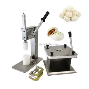 Home used manual steamed stuffed bun making machine/small philippines siopao momo steamed bun making machine