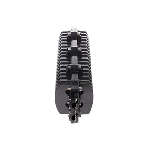 Boîtier de raccordement horizontal FOSC pour fibres optiques, 12, 24, 48 fibres, 2 entrées 2 sorties, en ABS - Product Image 1