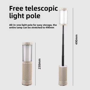Retractable Warm Color Camping Style Lamp Stepless Dimming Outdoor Camp Tent Use Satchel Included Consumer Electronics - Product Image 5