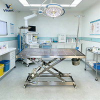 Équipement chirurgical vétérinaire, table chirurgicale électrique en acier inoxydable 304, table d'examen vétérinaire, table d'opération, pas cher