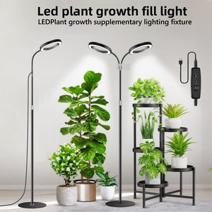 Lampada LED Telescopica a Anello per Piante da Interno, Luce di Crescita a Spettro Completo per Piante Grasse, IP54, in Lega di Alluminio - Product Image 5